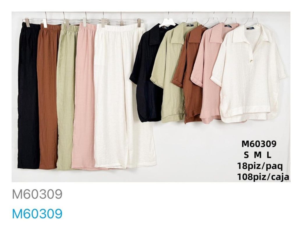 Conjunto de pantalón y camisa-M60309