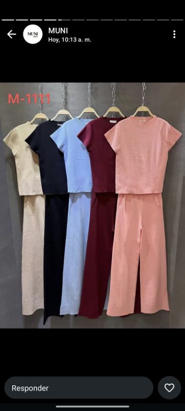 Conjunto de pantalón y camiseta-M-1111