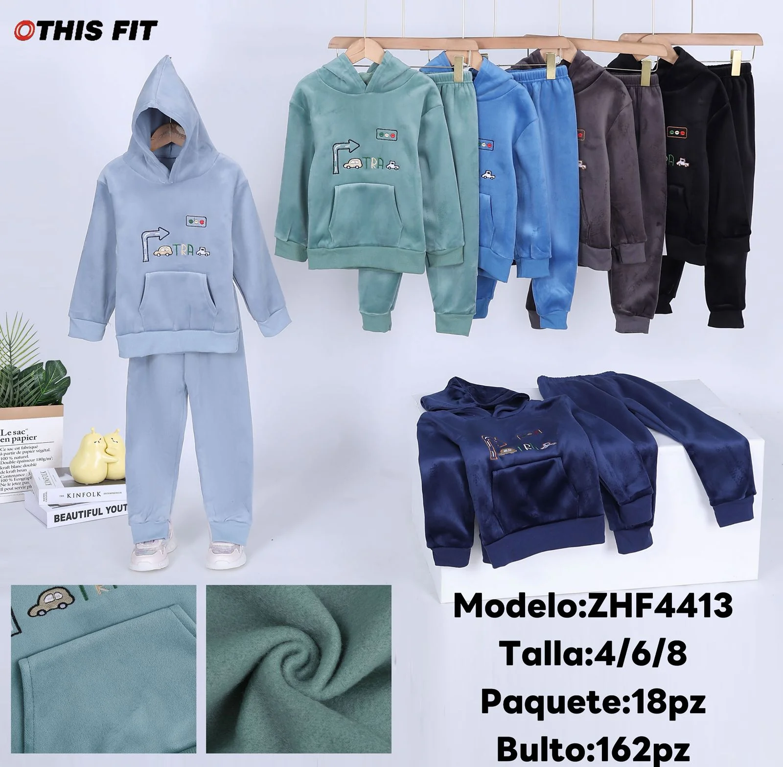 ZHF4413-Conjunto Infantil