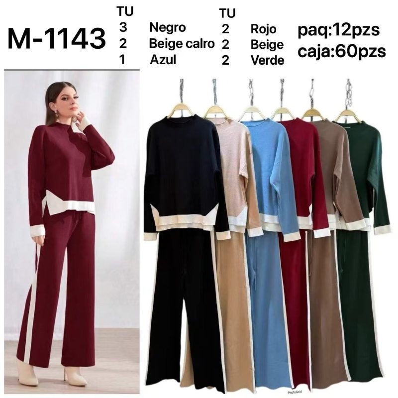 Conjunto de ropa casual para mujer-M-1143