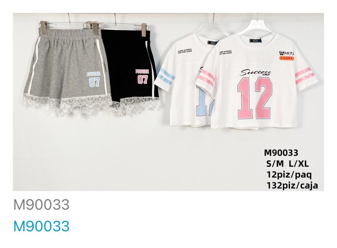 Conjunto de shorts y camiseta-M90033