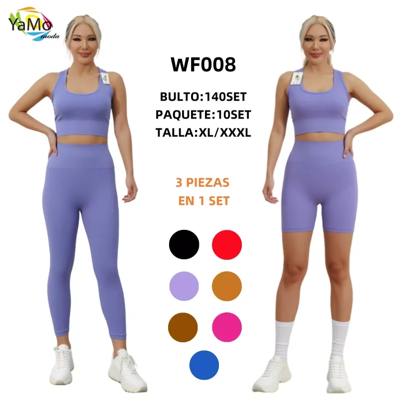 Conjunto deportivo 3 piezas-WF008