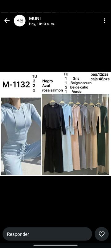 Conjunto deportivo de punto-M-1132