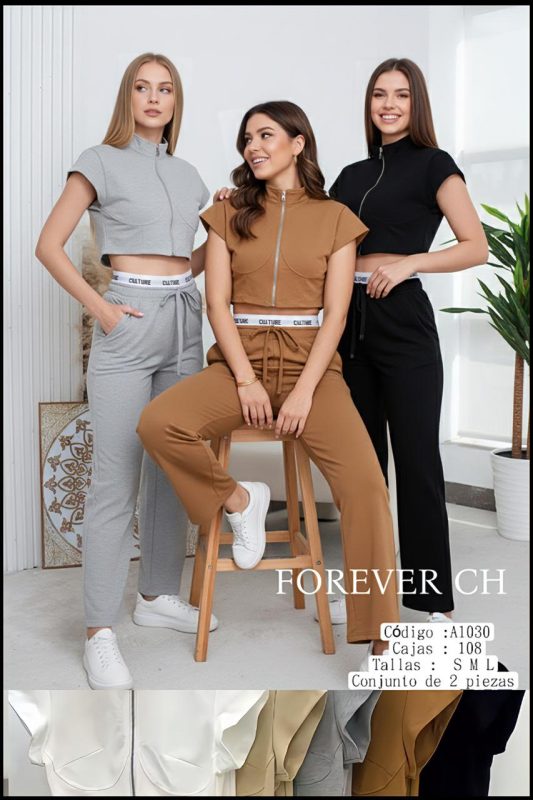 Conjunto deportivo de 2 piezas-A1030