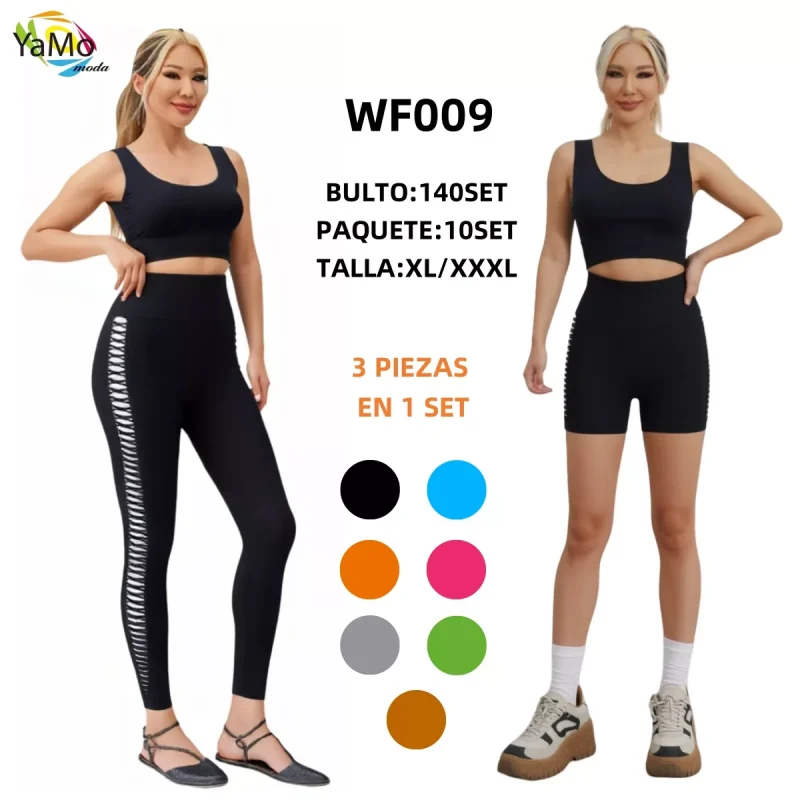 Conjunto deportivo de 3 piezas-WF009