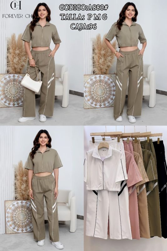 Conjunto deportivo femenino-A880