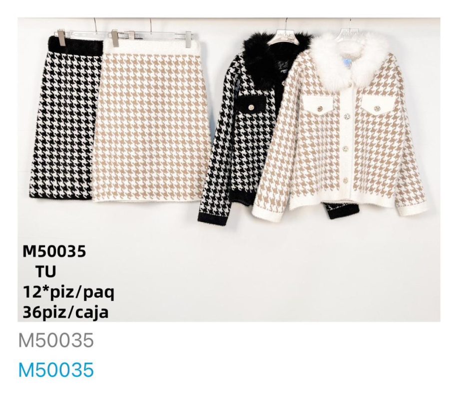Conjunto Falda y Chaqueta-M50035