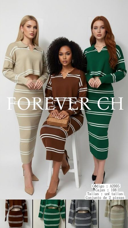 Conjunto rayas-A2005