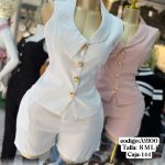 Conjunto Chaleco y Shorts Mujer-A2100 - 1