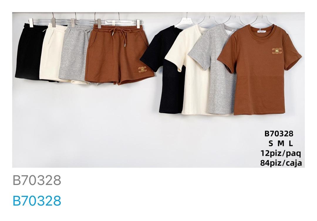 Conjunto shorts y camiseta-B70328