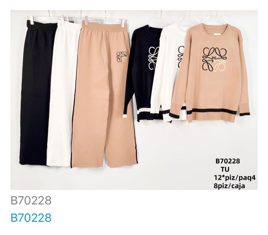Conjunto Suéter y Pantalón Mujer-B70228