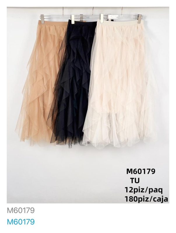 Falda de tul-M60179