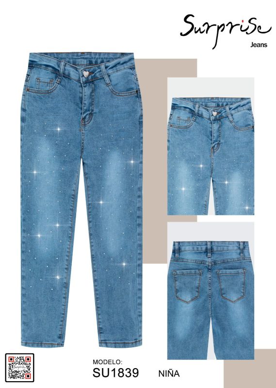 Jeans Niña Holgado Surprise-SU1839