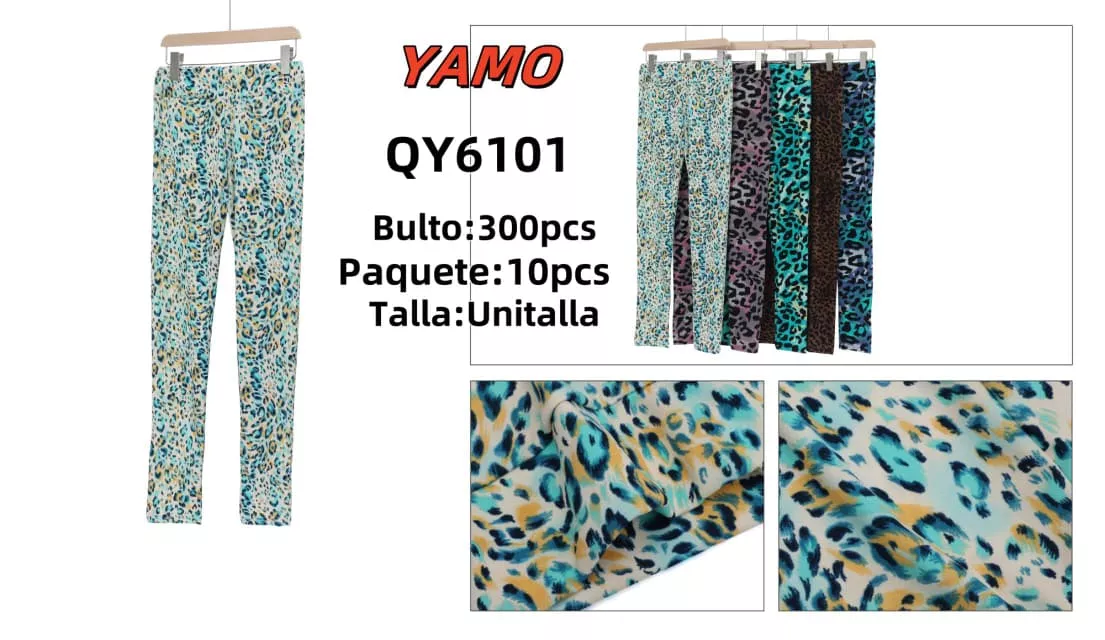 Leggings Estampado Mujer-QY6101