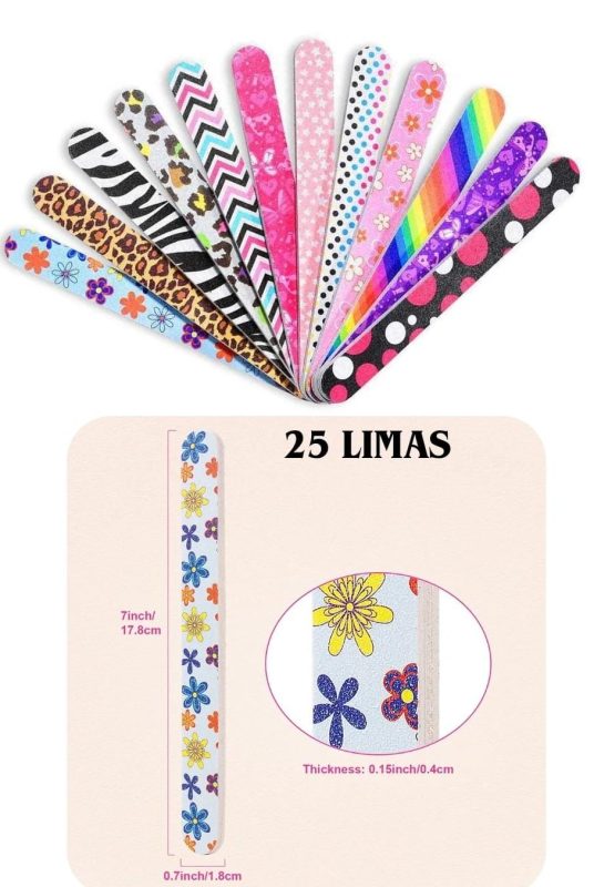 Limas de uñas decoradas-JC-076