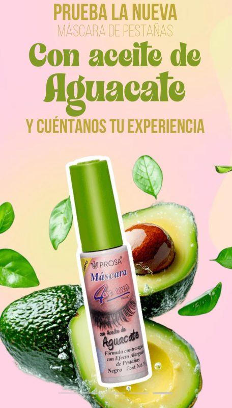 Máscara de pestañas con aceite de aguacate-PRS-3200