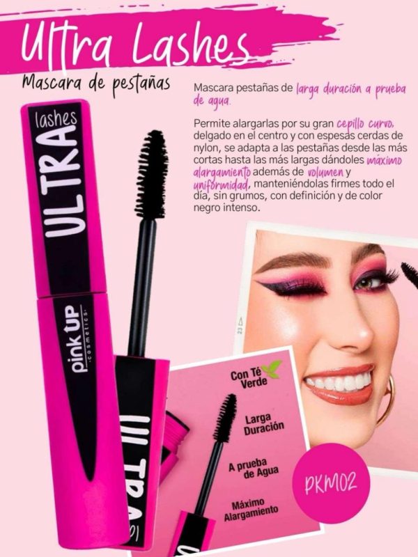 Mascara de pestañas Ultra Lashes-PKM02