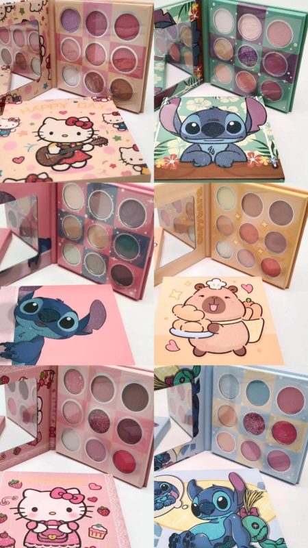 Paleta de sombras con diseños de personajes-P30234-334