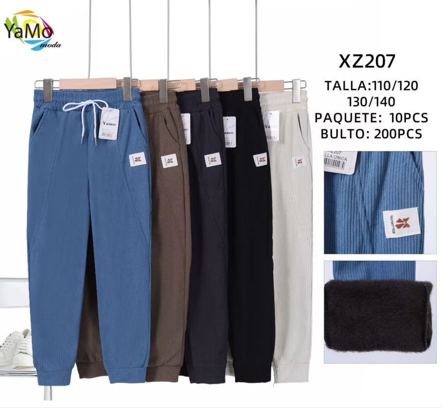 Pantalón de pana para niño-XZ207