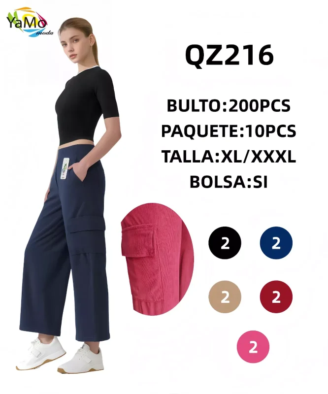Pantalón Mujer-QZ216