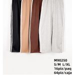 Pantalones deportivos con encaje-M90250 - 2