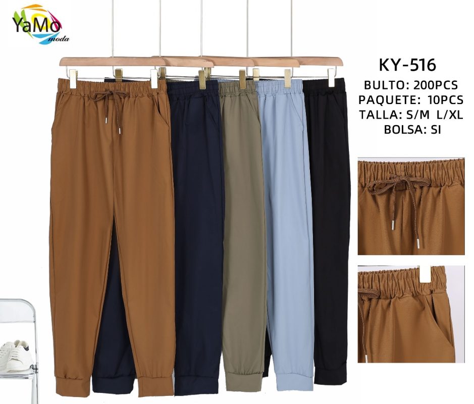 Pantalones Jogger para Mujer-KY516
