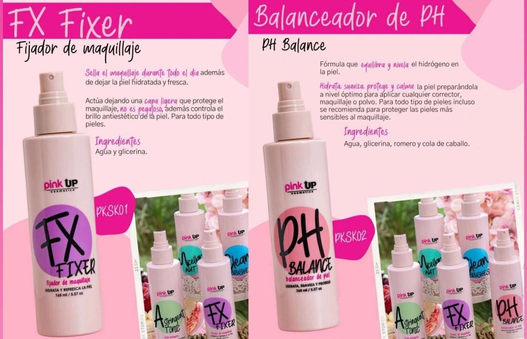 Pink Up FX Fixer y Balanceador de PH-PKSK01-02