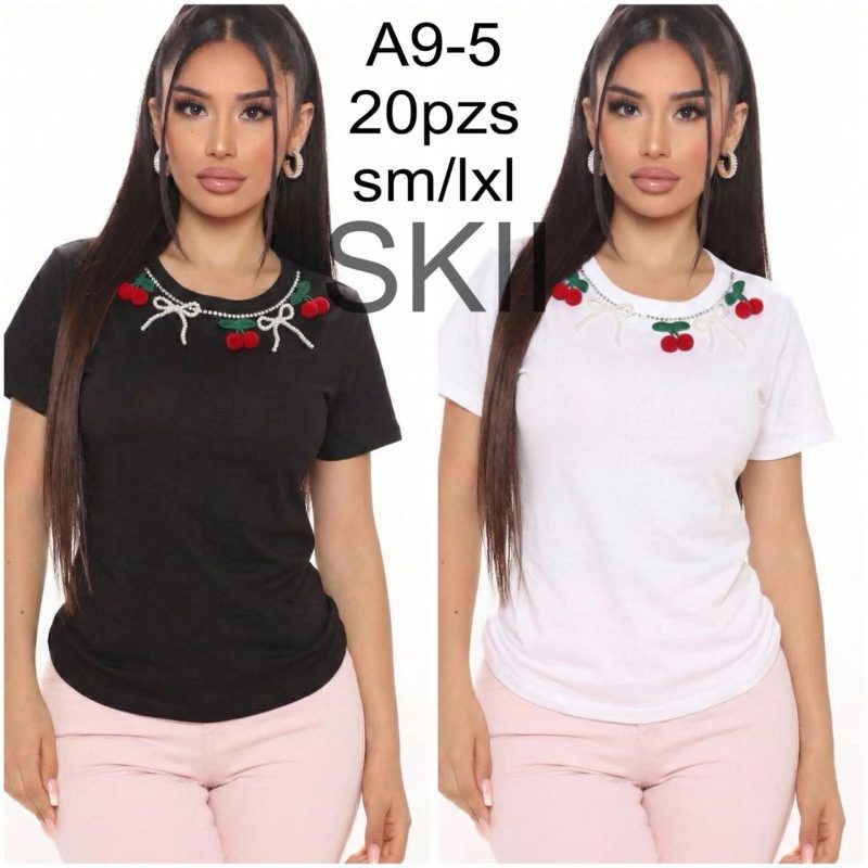 Playera con cerezas-A9-5