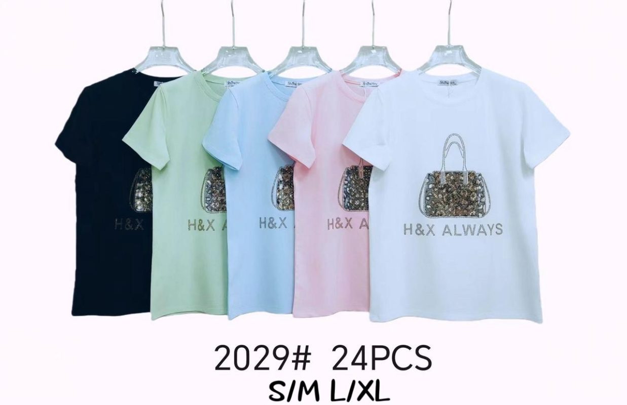 Playera con diseño de bolso-2029