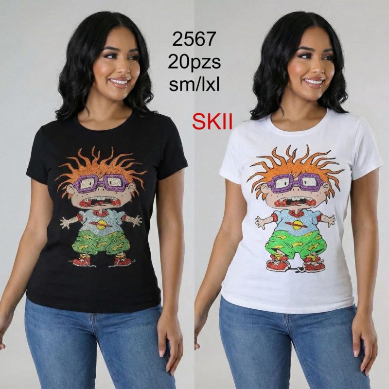 Playera con diseño de Chuckie Finster-2567