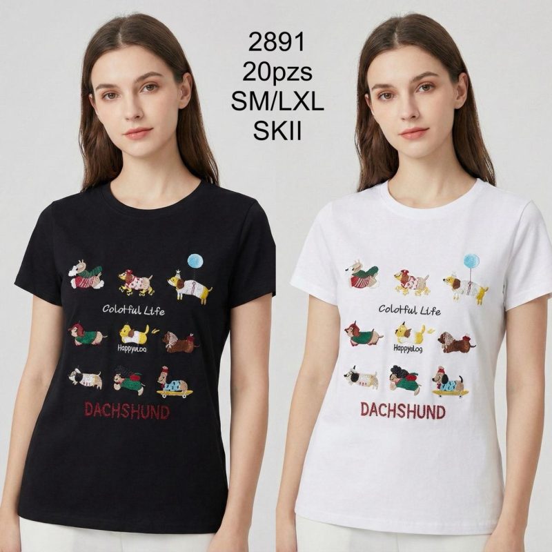 Playera con estampado-2891