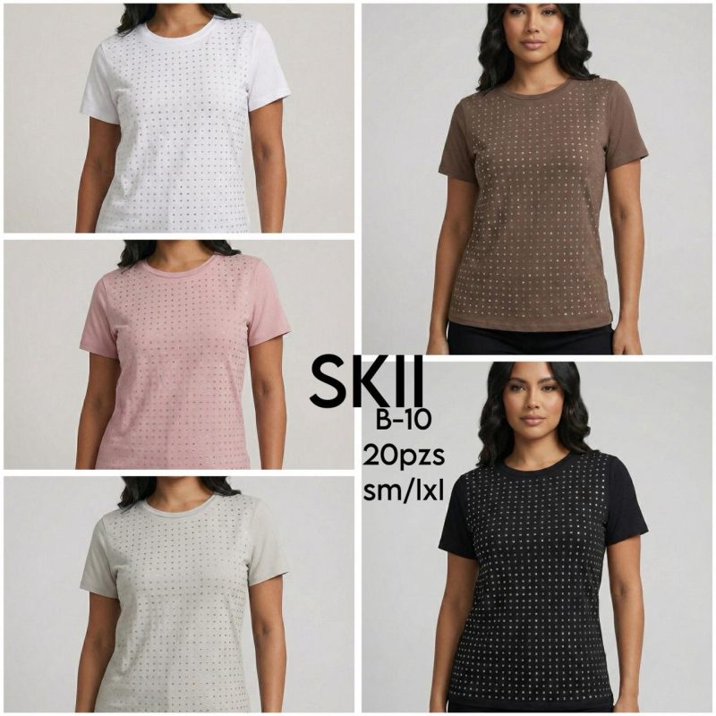 Playera con Pedrería-B-10