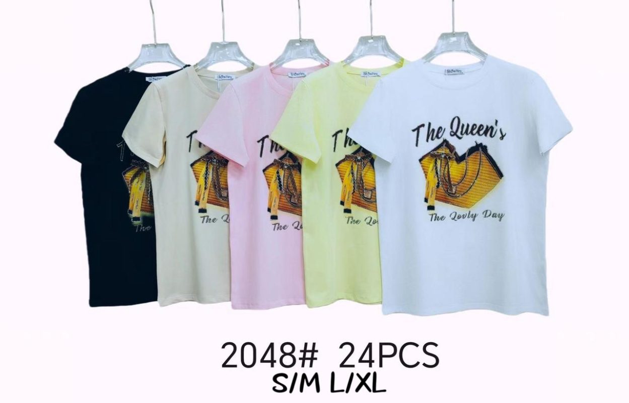 Playera estampada The Queen's-2048