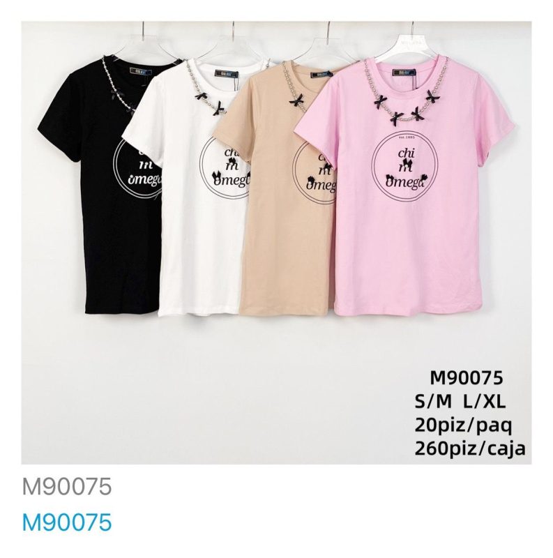 Playera Manga Corta-M90075
