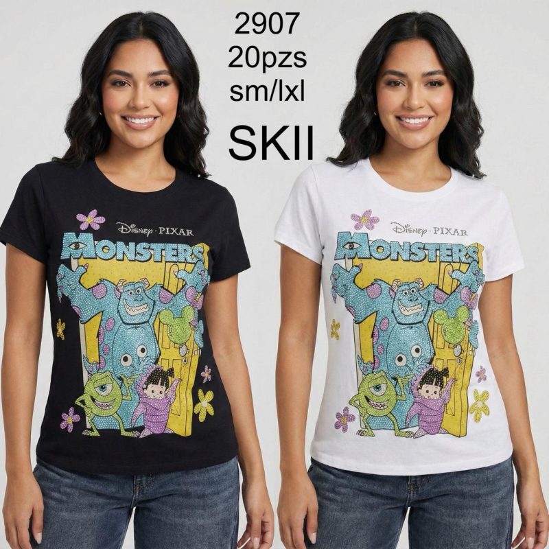 Playera Monsters Inc-2907