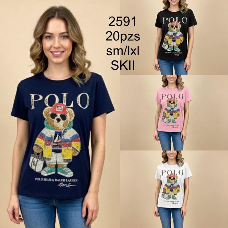 Playera Polo Bear-2591