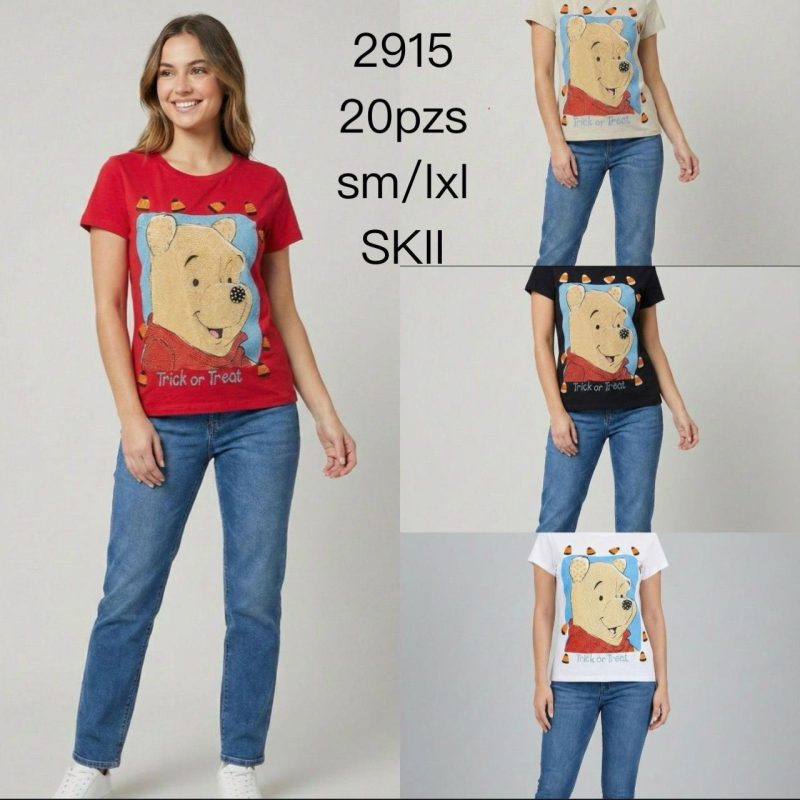 Playera Winnie the Pooh Trick or Treat-2915