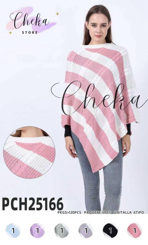 Poncho tejido Cheka-PCH25166