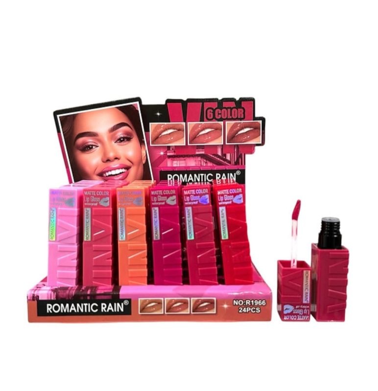 Romantic Rain Matte Color Lip Gloss-R1966