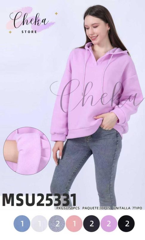 Sudadera con capucha-MSU25331