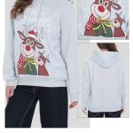 Sudadera con diseño navideño-HDI99 - 2