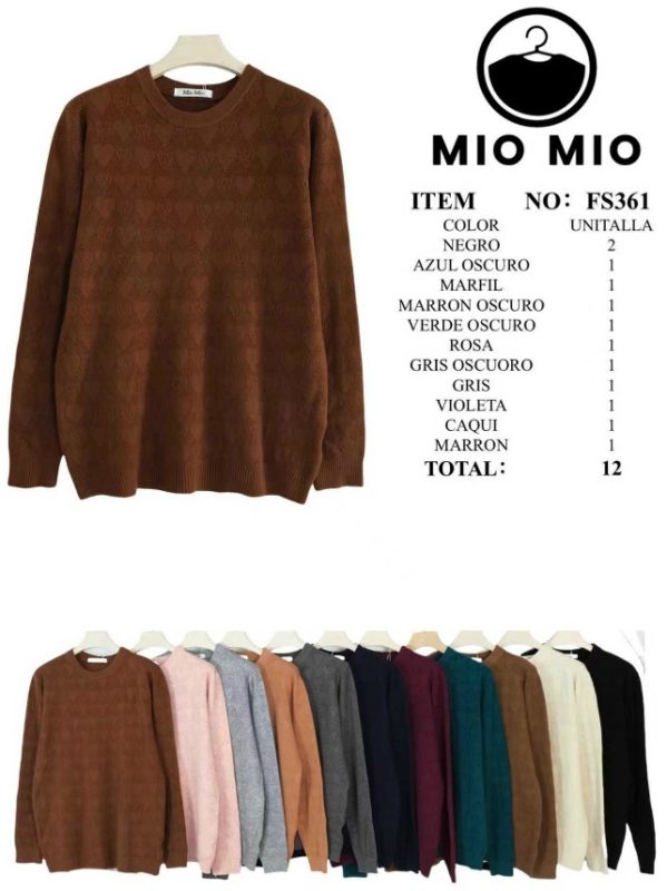 Suéter de punto-FS361