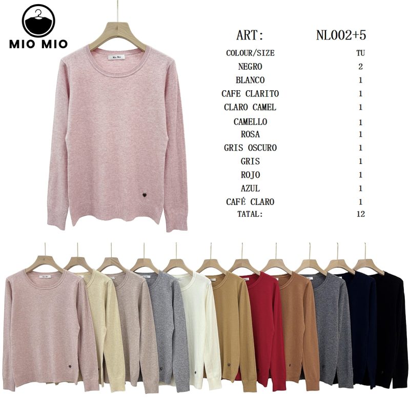 Suéter de punto Mio Mio-NL002+5