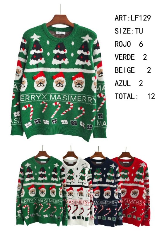 Suéter navideño-LF129