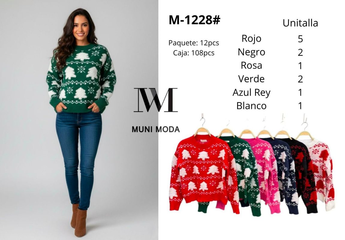 Suéter navideño-M-1228