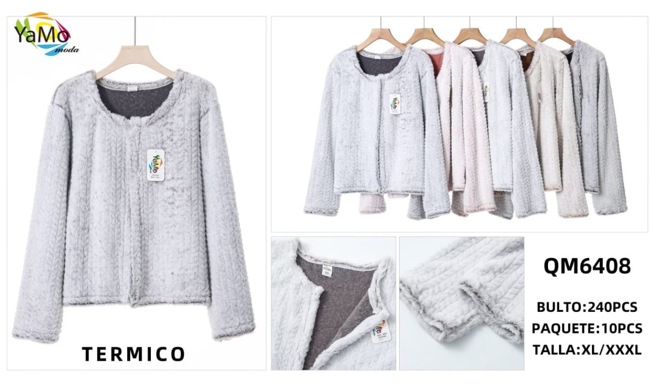 Suéter térmico afelpado-QM6408