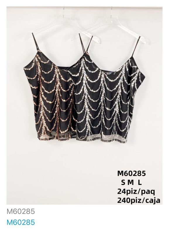 Top de fiesta con lentejuelas-M60285