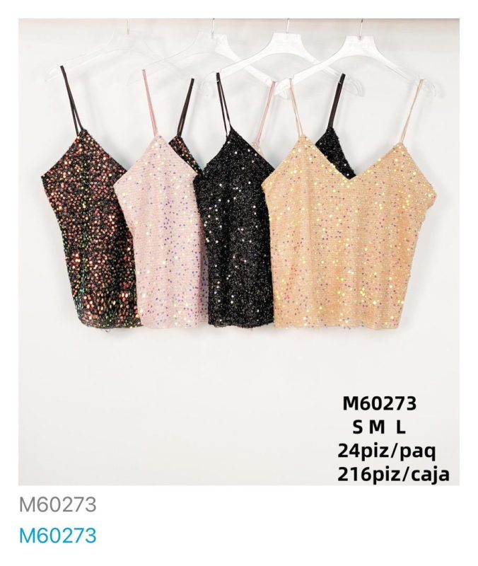 Top de lentejuelas-M60273