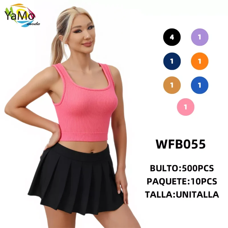 Top deportivo acanalado-WFB055