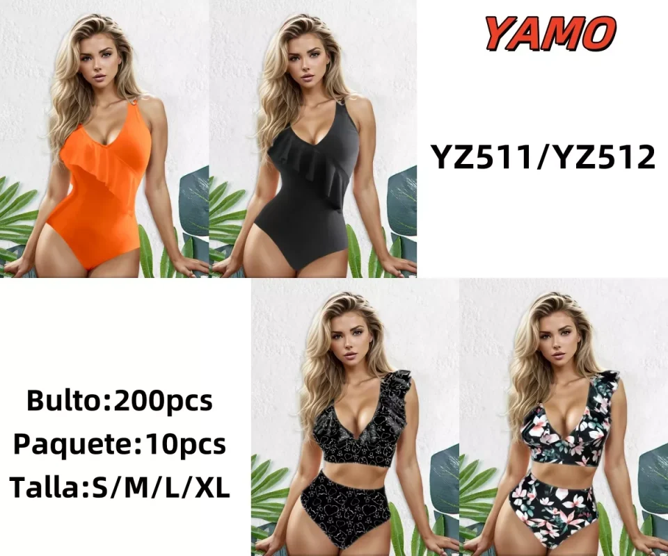 Traje de baño de mujer-YZ511